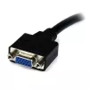 StarTech.com 8-tolline DVI-VGA kaabliadapter - DVI-I isane VGA emasele