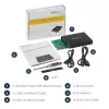 StarTech.com kahe pesaga draivikorpus M.2 SATA SSD-dele - USB 3.1 (10 Gbps) - RAID