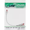 InLine patch-kaabel S/FTP PiMF Cat.6 250MHz PVC vask valge 0,25m