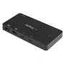 StarTech.com 2-pordiline USB-C KVM-lüliti – 4K 60 Hz HDMI – kompaktne kahepordiline UHD USB-C lauaarvuti mini KVM-lüliti koos USB-C-kaablitega – siinitoiteline – MacBook, iPad Pro, ThinkPad, IdeaPad, EliteBook