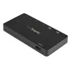 StarTech.com 2-pordiline USB-C KVM-lüliti – 4K 60 Hz HDMI – kompaktne kahepordiline UHD USB-C lauaarvuti mini KVM-lüliti koos USB-C-kaablitega – siinitoiteline – MacBook, iPad Pro, ThinkPad, IdeaPad, EliteBook