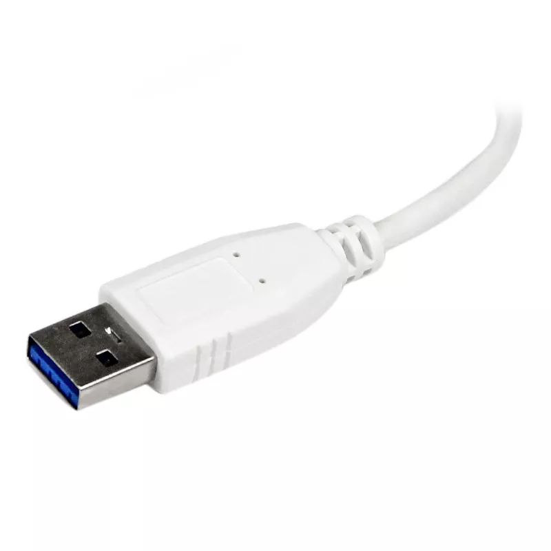 StarTech.com Portable 4 Port SuperSpeed Mini USB 3.0 Hub - Valge
