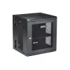 StarTech.com 4-Post 12U Wall Mount võrk Cabinet with 1U Shelf, 19 inch Hinged Wall-Mounted Server Rack for Data / AV / Electronics / Computer Equipment, Flexible Vented Rack Enclosure