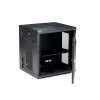 StarTech.com 4-Post 12U Wall Mount võrk Cabinet with 1U Shelf, 19 inch Hinged Wall-Mounted Server Rack for Data / AV / Electronics / Computer Equipment, Flexible Vented Rack Enclosure