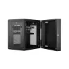 StarTech.com 4-Post 12U Wall Mount võrk Cabinet with 1U Shelf, 19 inch Hinged Wall-Mounted Server Rack for Data / AV / Electronics / Computer Equipment, Flexible Vented Rack Enclosure