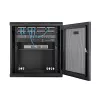 StarTech.com 4-Post 12U Wall Mount võrk Cabinet with 1U Shelf, 19 inch Hinged Wall-Mounted Server Rack for Data / AV / Electronics / Computer Equipment, Flexible Vented Rack Enclosure