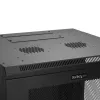 StarTech.com 4-Post 12U Wall Mount võrk Cabinet with 1U Shelf, 19 inch Hinged Wall-Mounted Server Rack for Data / AV / Electronics / Computer Equipment, Flexible Vented Rack Enclosure