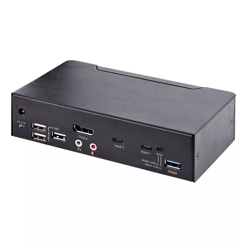 StarTech.com SV231DPUCA KVM-lüliti Must