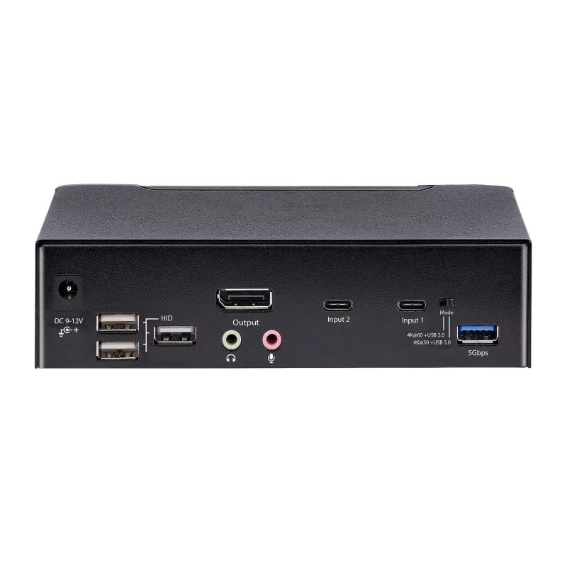 StarTech.com SV231DPUCA KVM-lüliti Must