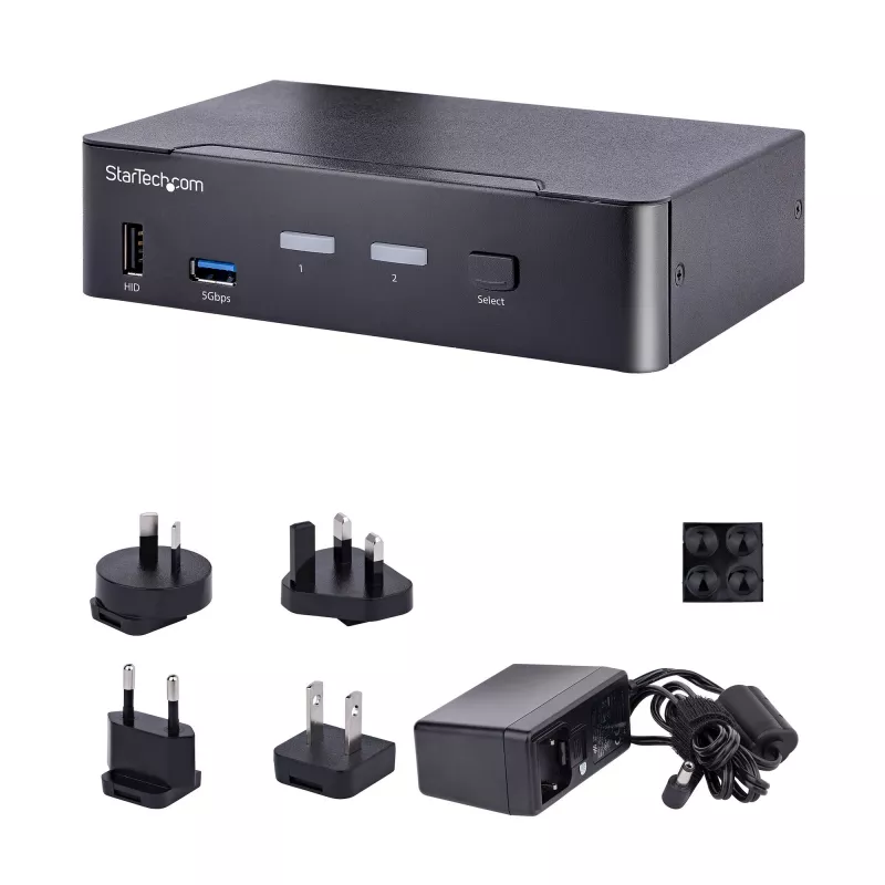 StarTech.com SV231DPUCA KVM-lüliti Must