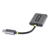 StarTech.com USB-C kõrvaklappide jaotur, USB USB-C kahe peakomplekti adapter koos mikrofoni sisendiga, USB-C kuni 3,5 mm heliadapter/kõrvaklappide adapter, USB-C helipistikuni/abiväljund, 24-bitine DAC