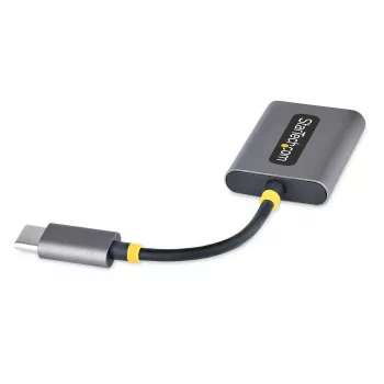 StarTech.com USB-C kõrvaklappide jaotur, USB USB-C kahe peakomplekti adapter koos mikrofoni sisendiga, USB-C kuni 3,5 mm heliadapter/kõrvaklappide adapter, USB-C helipistikuni/abiväljund, 24-bitine DAC