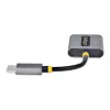 StarTech.com USB-C kõrvaklappide jaotur, USB USB-C kahe peakomplekti adapter koos mikrofoni sisendiga, USB-C kuni 3,5 mm heliadapter/kõrvaklappide adapter, USB-C helipistikuni/abiväljund, 24-bitine DAC