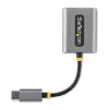 StarTech.com USB-C kõrvaklappide jaotur, USB USB-C kahe peakomplekti adapter koos mikrofoni sisendiga, USB-C kuni 3,5 mm heliadapter/kõrvaklappide adapter, USB-C helipistikuni/abiväljund, 24-bitine DAC