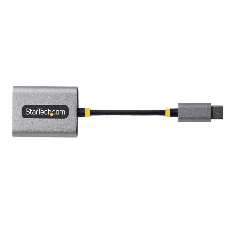 StarTech.com USB-C kõrvaklappide jaotur, USB USB-C kahe peakomplekti adapter koos mikrofoni sisendiga, USB-C kuni 3,5 mm heliadapter/kõrvaklappide adapter, USB-C helipistikuni/abiväljund, 24-bitine DAC