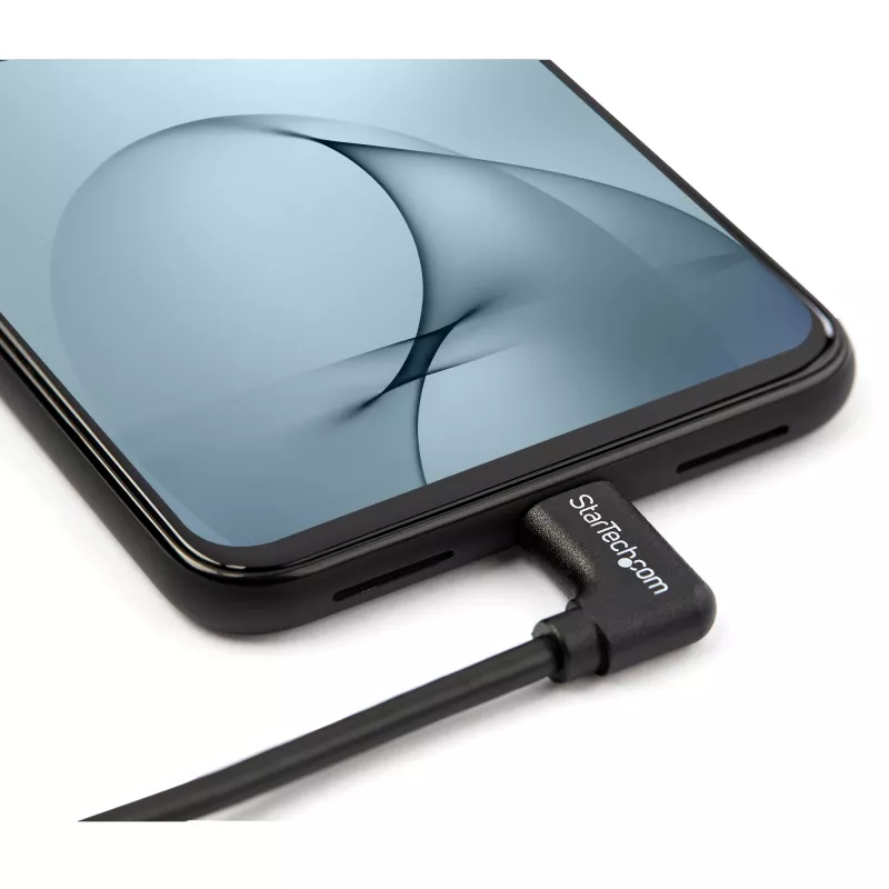 StarTech.com täisnurkne USB-C-kaabel – isane/isane – 1 m (3 jalga) – USB 2.0