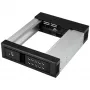 StarTech.com 5.25 to 3.5 Hard Drive Hot Swap Bay - For 3.5 tolli SATA/SAS draivide jaoks - Sahtlivaba - Alumiinium