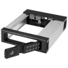 StarTech.com 5.25 to 3.5 Hard Drive Hot Swap Bay - For 3.5 tolli SATA/SAS draivide jaoks - Sahtlivaba - Alumiinium