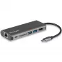 StarTech.com USB-C mitme pordiga adapter, kaasaskantav USB-C dokk 4K HDMI-ga, 2-pordiline USB 3.0 jaotur, SD/SDHC, GbE, 60 W PD läbipääs – USB USB-C/Thunderbolt 3 – ASENDATUD TOOTEGA DKT30CHSDPD1