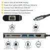 StarTech.com USB-C mitme pordiga adapter, kaasaskantav USB-C dokk 4K HDMI-ga, 2-pordiline USB 3.0 jaotur, SD/SDHC, GbE, 60 W PD läbipääs – USB USB-C/Thunderbolt 3 – ASENDATUD TOOTEGA DKT30CHSDPD1