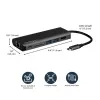 StarTech.com USB-C mitme pordiga adapter, kaasaskantav USB-C dokk 4K HDMI-ga, 2-pordiline USB 3.0 jaotur, SD/SDHC, GbE, 60 W PD läbipääs – USB USB-C/Thunderbolt 3 – ASENDATUD TOOTEGA DKT30CHSDPD1