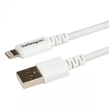 StarTech.com 3 m (10 ft) USB-Lightning-kaabel – pikk iPhone/iPad/iPod-laadimiskaabel – Lightning-USB-kaabel – Apple MFi sertifitseeritud – valge