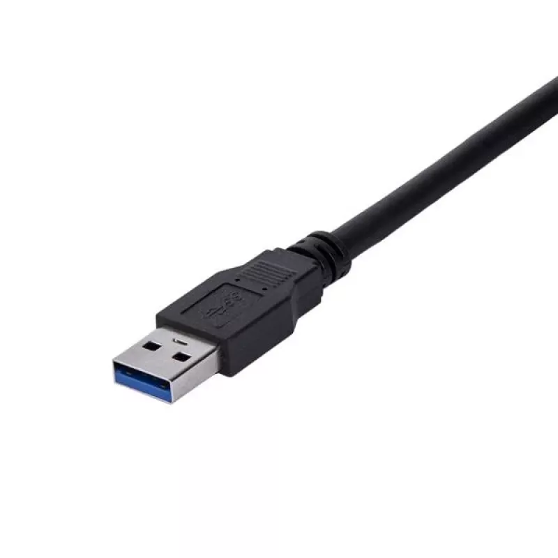 StarTech.com 1 m must SuperSpeed USB 3.0 pikenduskaabel A-A – M/F
