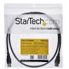 StarTech.com 1 m must SuperSpeed USB 3.0 pikenduskaabel A-A – M/F
