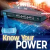 Mittehallitav kommutaator Intellinet 24-pordine Gigabit Ethernet PoE+ 561242