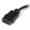 StarTech.com 8in HDMI to DVI-D Video kaabliadapter - HDMI Female to DVI Male