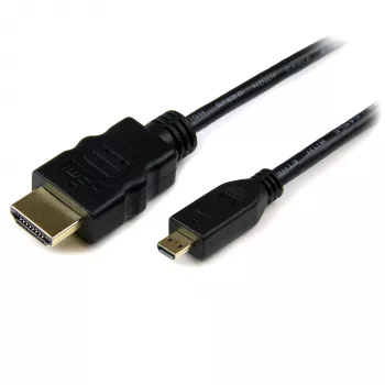 StarTech.com 3m Micro HDMI – HDMI kaabel Ethernetiga – 4K 30Hz video – vastupidav kiire Micro HDMI Type-D – HDMI 1.4 adapterkaabel/konverterkaabel – UHD HDMI monitorid/telerid/ekraanid – M/M
