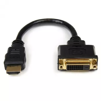 StarTech.com 8-tolline HDMI-DVI-D videokaabli adapter – HDMI isane DVI emasele