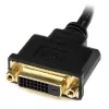 StarTech.com 8-tolline HDMI-DVI-D videokaabli adapter – HDMI isane DVI emasele