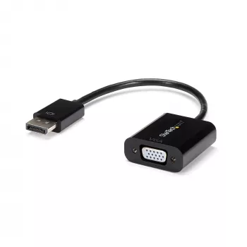 StarTech.com DisplayPort-VGA-adapter – aktiivne DP-VGA-muundur – 1080p video – DP/DP++-allikas VGA-kuvarikaablile – DP-VGA-adapteri dongel digitaal-analoog – DP 1.2 VGA-le