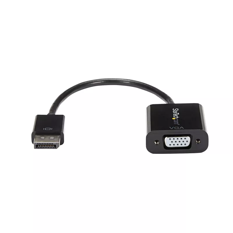 StarTech.com DisplayPort-VGA-adapter – aktiivne DP-VGA-muundur – 1080p video – DP/DP++-allikas VGA-kuvarikaablile – DP-VGA-adapteri dongel digitaal-analoog – DP 1.2 VGA-le