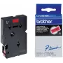 Märgistuslint 9mm Brother TC491 Must punasel
