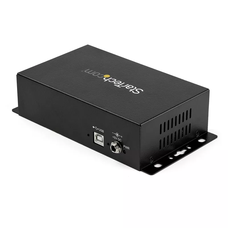 StarTech.com 8-Pordiline USB-DB9 RS232 Jadaliidese Adapteri Jaotur – Tööstuslik DIN Siinile ja Seinale Paigaldatav