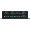 StarTech.com 8-Pordiline USB-DB9 RS232 Jadaliidese Adapteri Jaotur – Tööstuslik DIN Siinile ja Seinale Paigaldatav