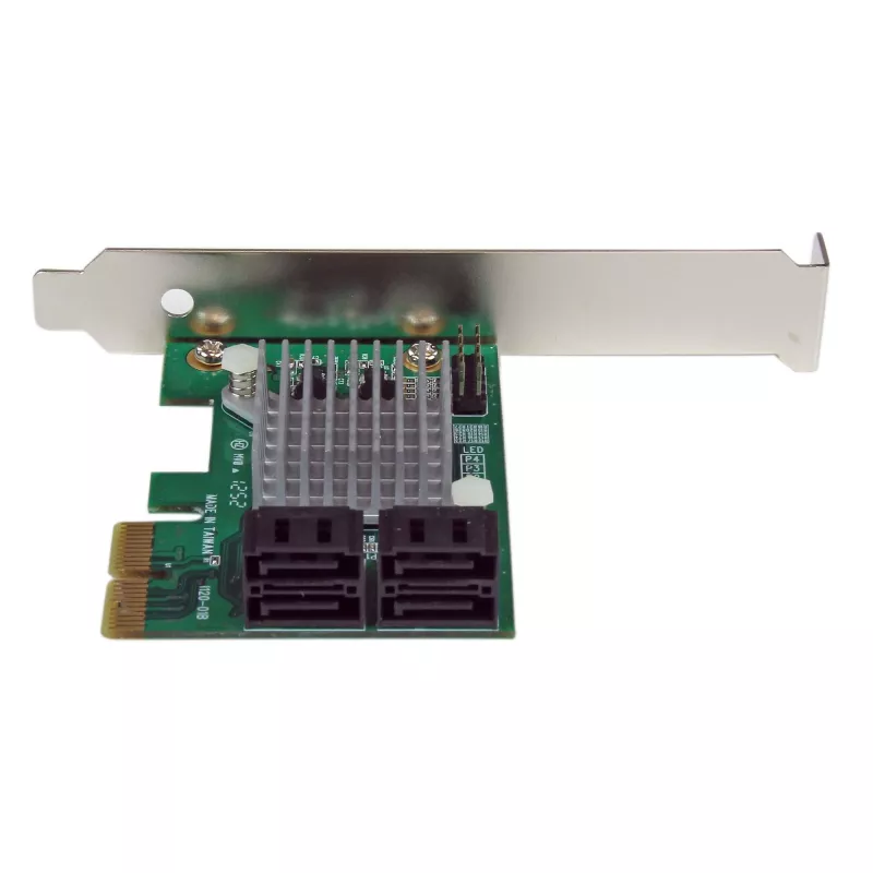 StarTech.com 4-pordine PCI Express 2.0 SATA III 6 Gbps RAID-kontrollerkaart HyperDuo SSD-astmega