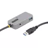 StarTech.com USB-pikendusjaotur, 10 m USB 3.0 pikenduskaabel 4 pordiga USB-A jaoturiga, aktiiv/siiniga toitega USB repiiterkaabel, valikuline 20 W toiteplokk kaasas, ESD-kaitse