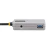 StarTech.com USB-pikendusjaotur, 10 m USB 3.0 pikenduskaabel 4 pordiga USB-A jaoturiga, aktiiv/siiniga toitega USB repiiterkaabel, valikuline 20 W toiteplokk kaasas, ESD-kaitse