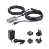 StarTech.com USB-pikendusjaotur, 10 m USB 3.0 pikenduskaabel 4 pordiga USB-A jaoturiga, aktiiv/siiniga toitega USB repiiterkaabel, valikuline 20 W toiteplokk kaasas, ESD-kaitse