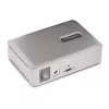 StarTech.com 7-pordine USB-C jaotur – 5x USB-A + 2x USB-C – isetoitega, 65 W toiteplokk – USB 3.1 10 Gbps – laua-/sülearvuti USB-jaotur 3 jala pikkuse USB-IF sertifikaadiga lukustuva kaabliga – USB-C jaotur