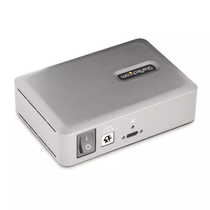 StarTech.com 7-pordine USB-C jaotur – 5x USB-A + 2x USB-C – isetoitega, 65 W toiteplokk – USB 3.1 10 Gbps – laua-/sülearvuti USB-jaotur 3 jala pikkuse USB-IF sertifikaadiga lukustuva kaabliga – USB-C jaotur