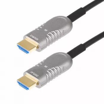 StarTech.com 100ft (30.4m) HDMI 2.1 hübriidne aktiivne optiline kaabel (AOC), CMP, plenum-reitinguga, 8K ülikiire HDMI 2.1/2.0 fiiberoptiline kaabel, 48 Gbps, 8K 60Hz/4K 120Hz, HDR10+/FRL/TMDS/eARC