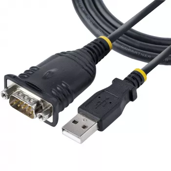 StarTech.com 0,91 m USB-jadakaabel, DB9 isane RS232 USB-muundur, Prolific kiip, USB-jadaport adapter PLC/printer/skanner/lüliti jaoks, USB-COM-pordi adapter, Windows/Mac