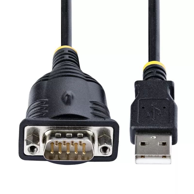 StarTech.com 0,91 m USB-jadakaabel, DB9 isane RS232 USB-muundur, Prolific kiip, USB-jadaport adapter PLC/printer/skanner/lüliti jaoks, USB-COM-pordi adapter, Windows/Mac