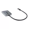 StarTech.com USB-C to Dual HDMI MST HUB - Dual HDMI 4K 60Hz - USB Type C multi monitori adapter sülearvutile 1ft/30cm kaabliga - DP 1.4 multi-stream-transpordi jaotur - USB-C HDMI jaotur
