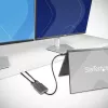 StarTech.com USB-C to Dual HDMI MST HUB - Dual HDMI 4K 60Hz - USB Type C multi monitori adapter sülearvutile 1ft/30cm kaabliga - DP 1.4 multi-stream-transpordi jaotur - USB-C HDMI jaotur