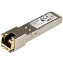StarTech.com HP JD089B ühilduv SFP transiiver moodul - 10/100/1000BASE-TX~HPE JD089B ühilduv SFP moodul - 1000BASE-T - SFP RJ45 Cat6/Cat5e - 1GE Gigabit Ethernet SFP - RJ-45 100m - HPE 5820AF, 12500, 5500